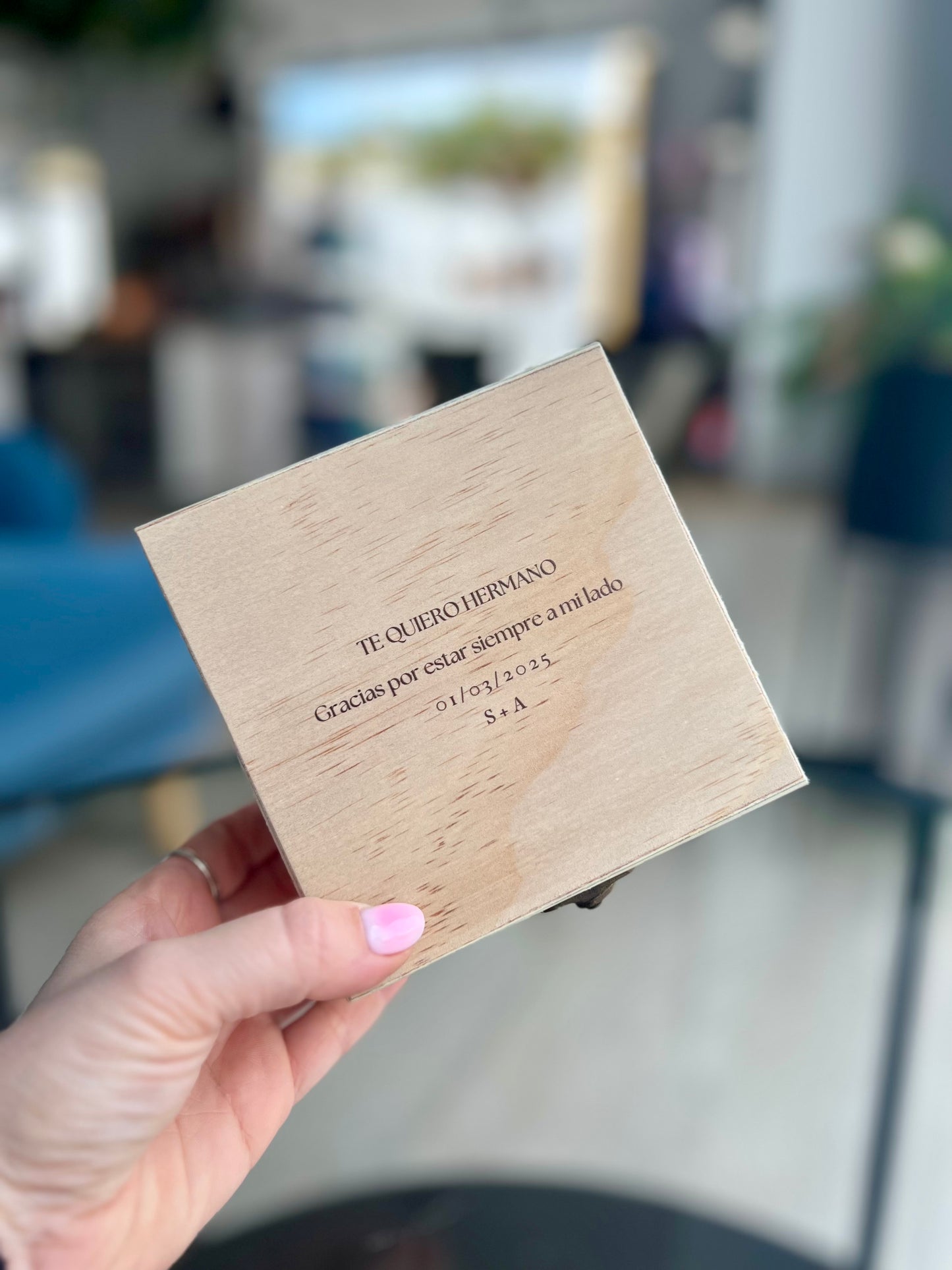 Calcetín hermano + cajita