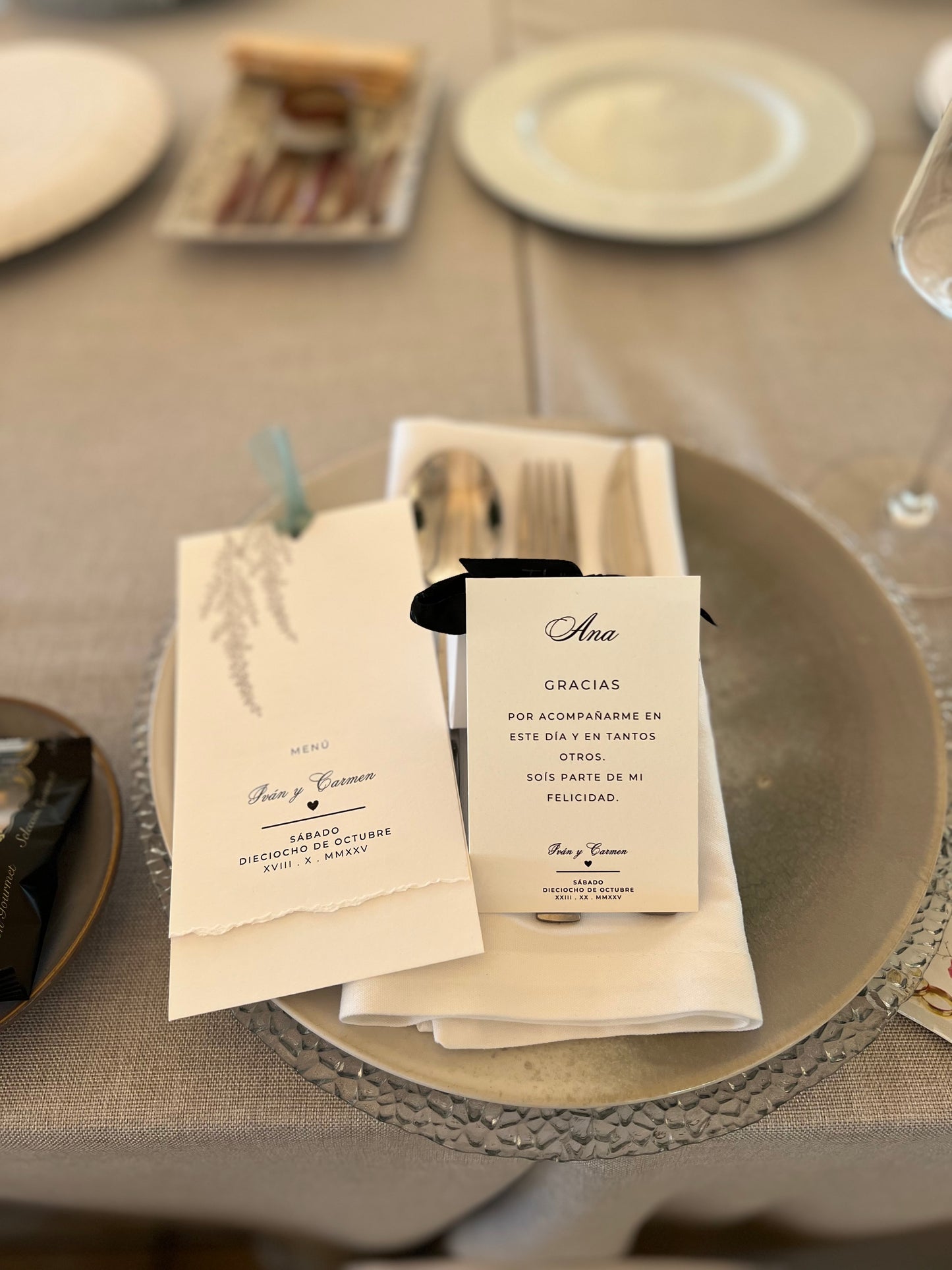 Tarjeta de agradecimiento