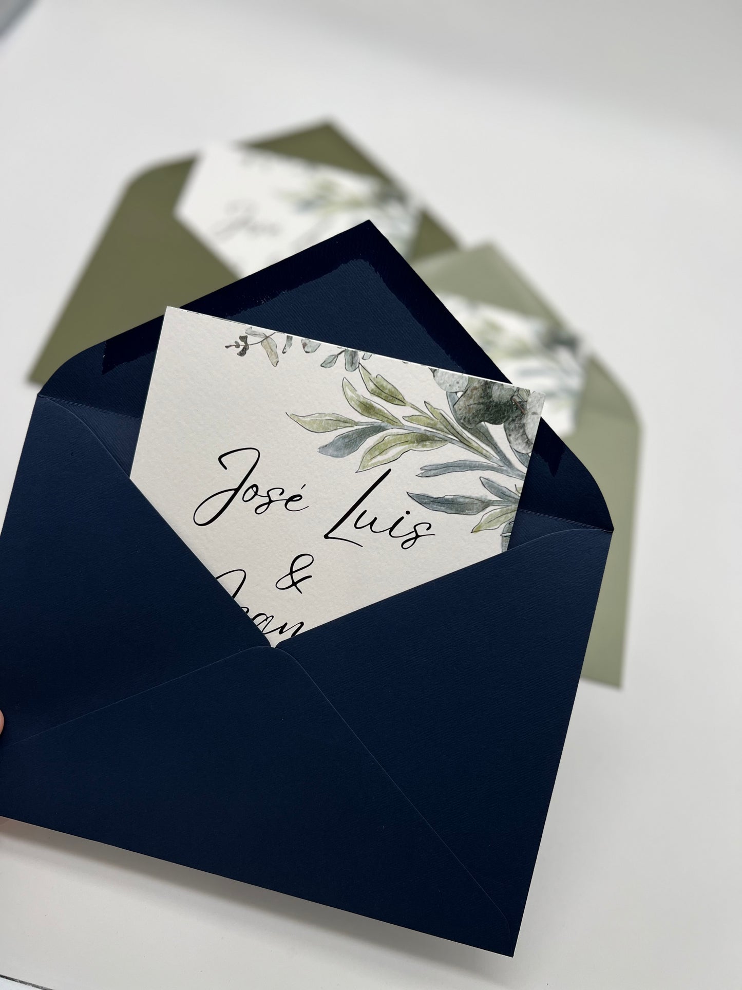 Invitación olivos de El Cuervo