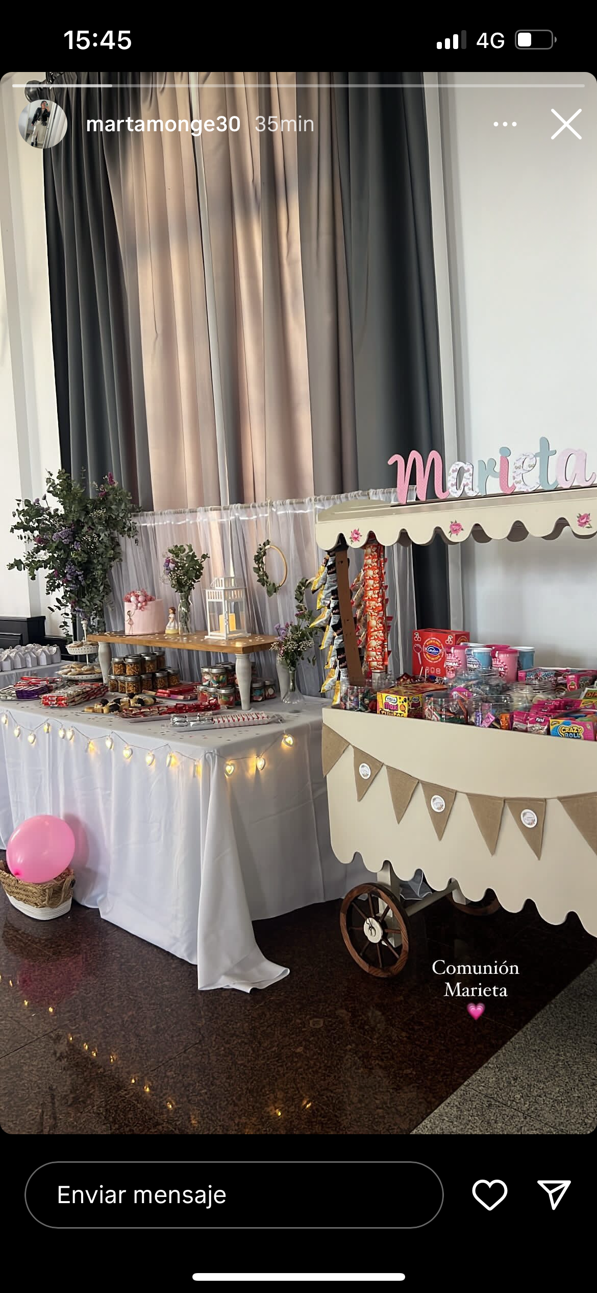 Nombre de madera sobremesa