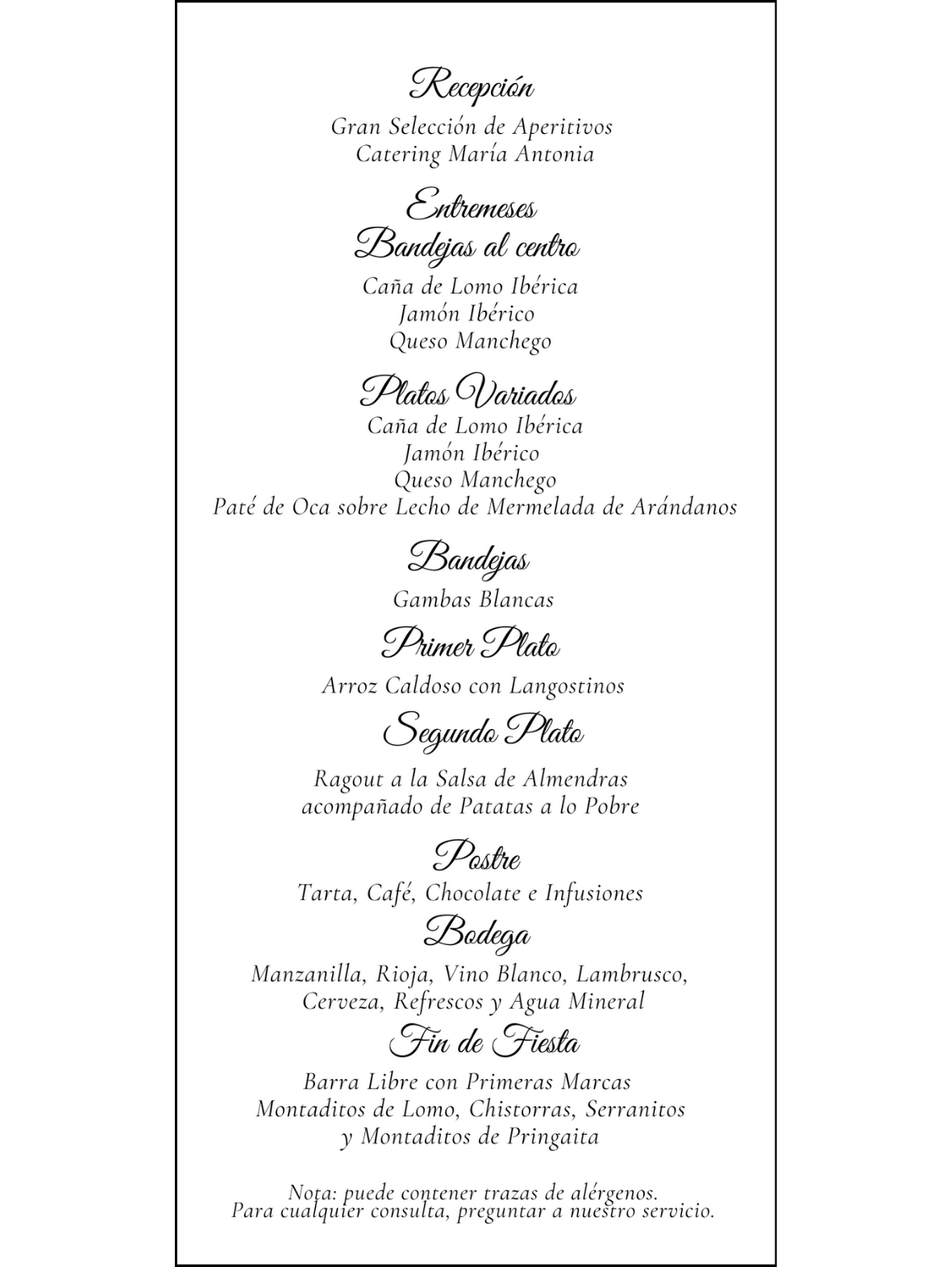 Minuta sueña a lo grande