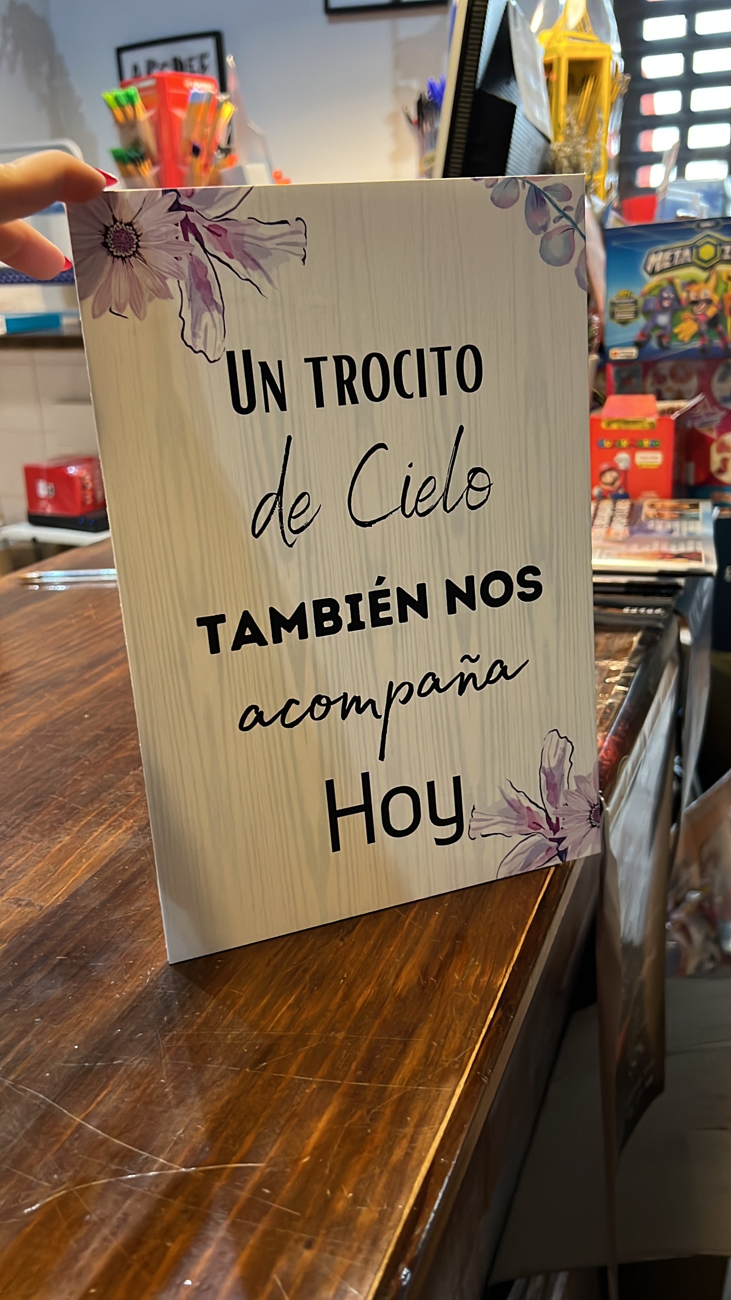 Cartel un trocito de cielo
