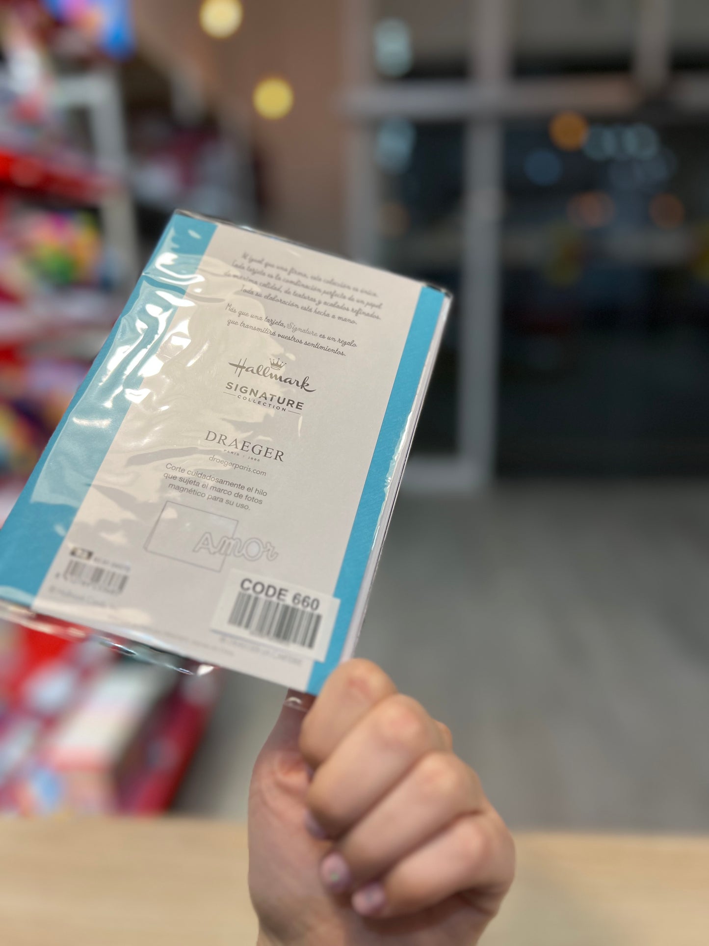 Tarjeta Amor con foto