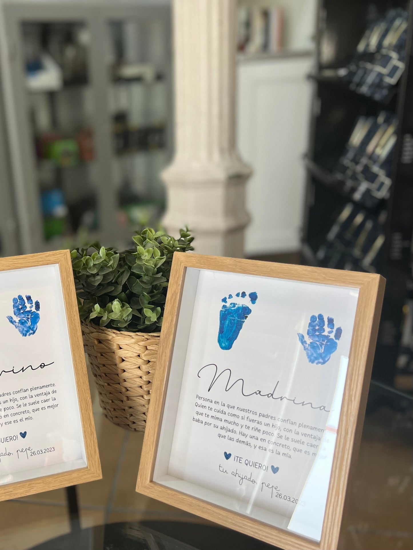 Cuadro para los padrinos/madrinas