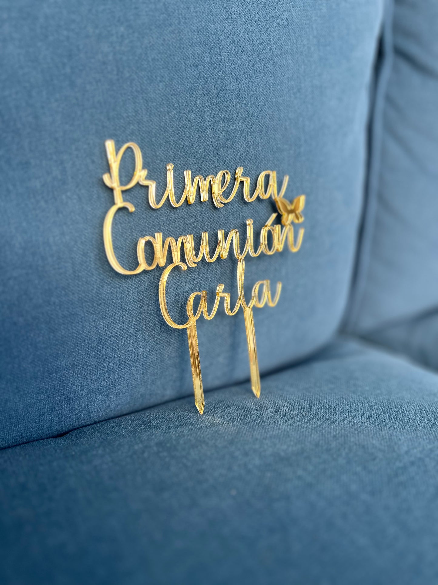 Topper para tartas de comunión