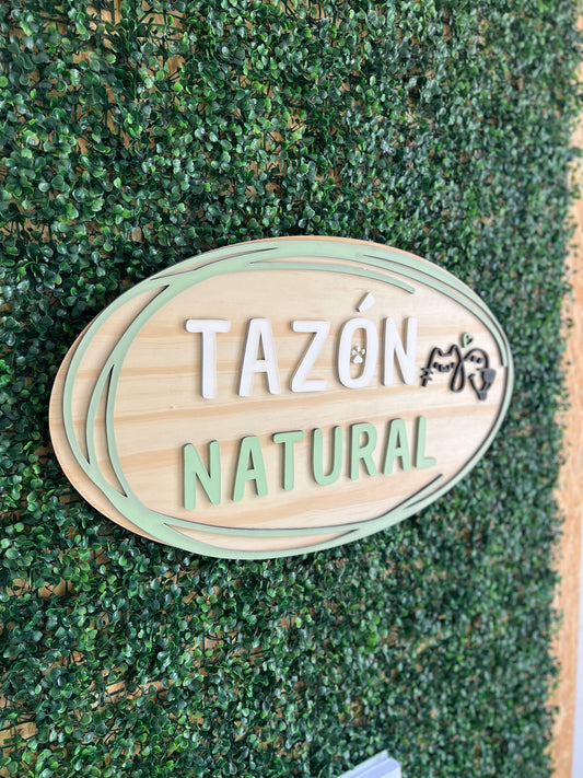 Rótulos en Madera con Relieve