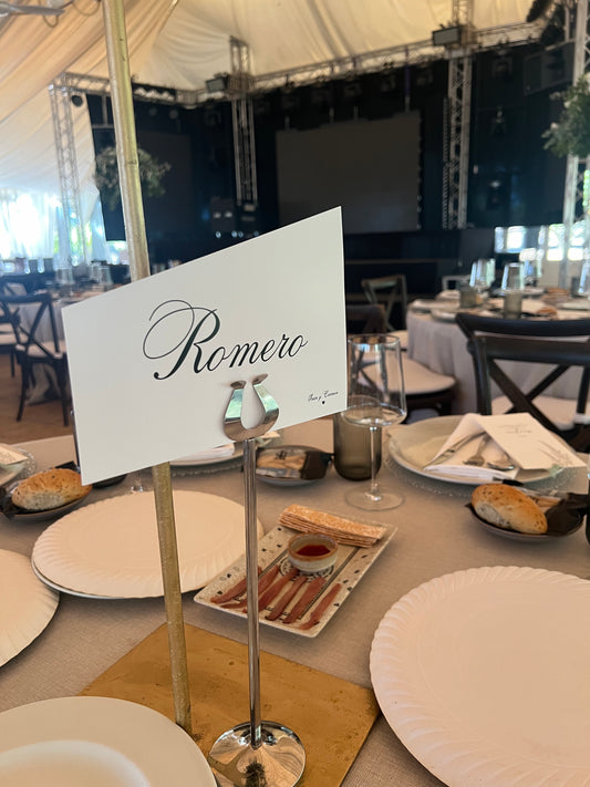 Meseros corte superior diagonal