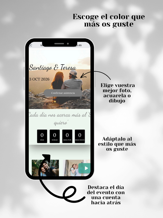 Invitación digital Bodas