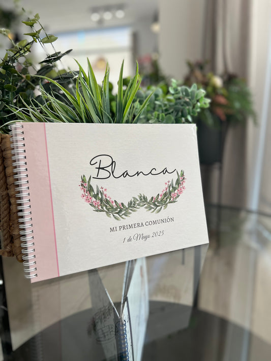 Libro de firmas de comunión