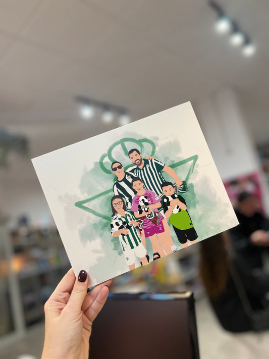 Ilustración impresa en PVC