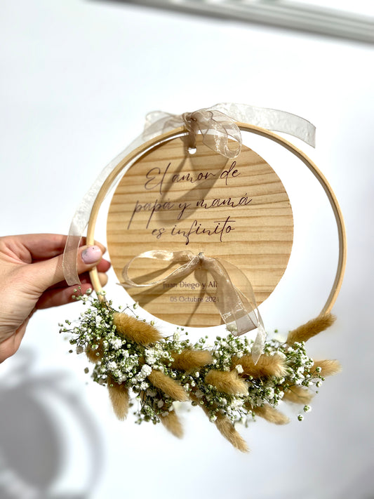 Porta alianzas paniculata elegante