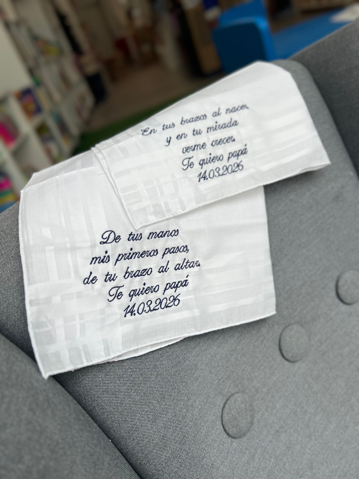 Pañuelo bordado