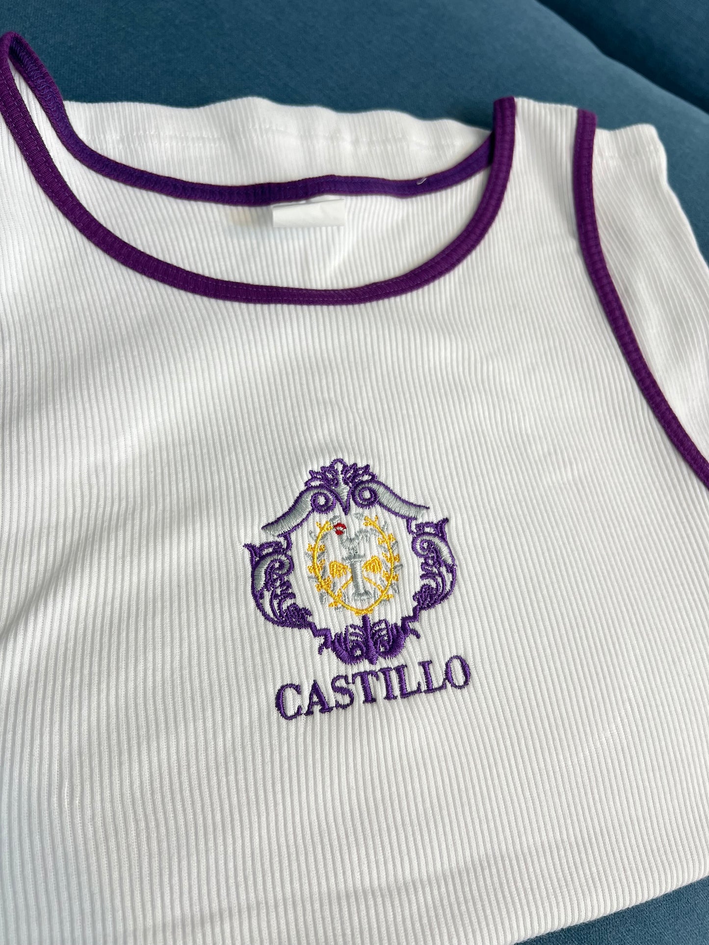 Camiseta aro canalé Hermandad del Castillo de Lebrija