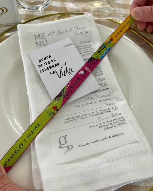 Pulseras de tela personalizadas