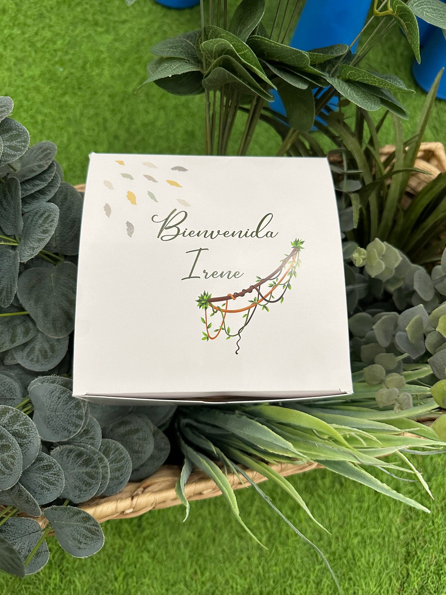 Cumple mes de madera personalizados para bebés animales
