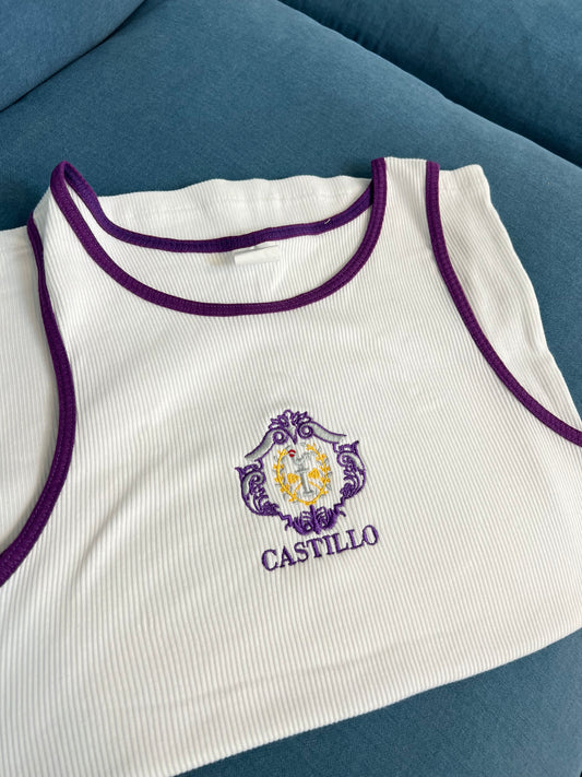 Camiseta aro canalé Hermandad del Castillo de Lebrija